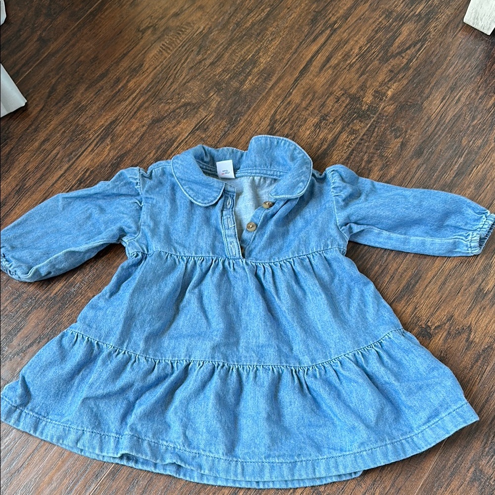 Old Navy size 6-12 months denim dress